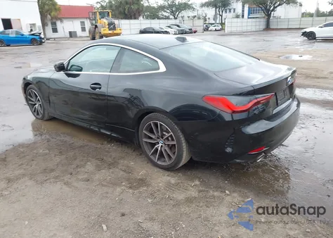 2025 BMW 430I z USA, uszkodzony, nr VIN WBA43DA02SCT05433
